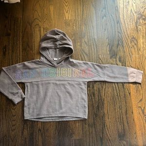 Grey Hoodie With Rainbow “GAP ORIGINAL”
